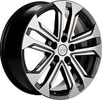 Khomen Wheels KHW1803 (Coolray) 7x18 5x114.3 ET 50 Dia 54.1 Gray-FP Khomen Wheels KHW1803 (Coolray) 7x18 5x114.3 ET 50 Dia 54.1 Gray-FP