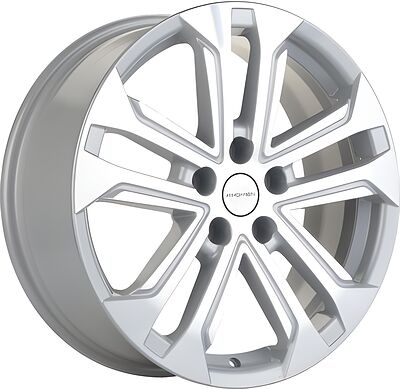 Khomen Wheels KHW1803 (CX-5/Seltos) 7x18 5x114.3 ET 50 Dia 67.1 F-Silver-FP