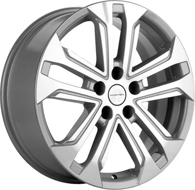 Khomen Wheels KHW1803 (Exeed TXL) 7x18 5x108 ET 36 Dia 65.1 F-Silver-FP