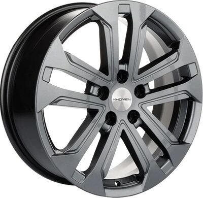 Khomen Wheels KHW1803 (Jolion) 7x18 5x114.3 ET 37 Dia 66.5 Gray