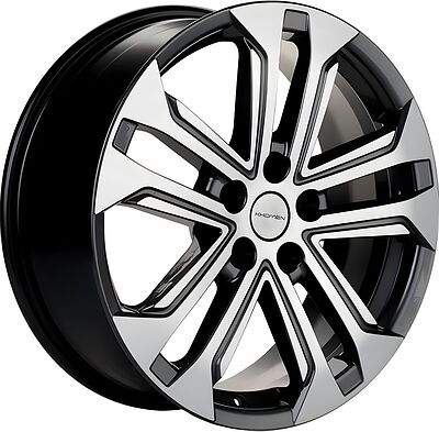 Khomen Wheels KHW1803 (Jolion) 7x18 5x114.3 ET 37 Dia 66.5 Gray-FP