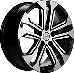 Khomen Wheels KHW1803 (OMODA C5) 7x18 5x108 ET 33 Dia 60.1 Black-FP