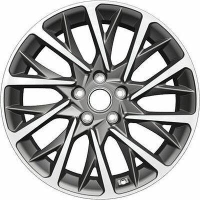 Khomen Wheels KHW1804 (Kodiaq/Tiguan) 7.5x18 5x112 ET 43 Dia 57.1 Gray-FP