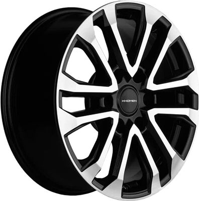 Khomen Wheels KHW1805 (Great Wall POER) 7.5x18 6x139.7 ET 42 Dia 100.1 Black-FP