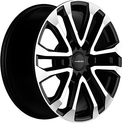 Khomen Wheels KHW1805 (Great Wall POER (new)) 7.5x18 6x139.7 ET 42 Dia 100.1 Black-FP
