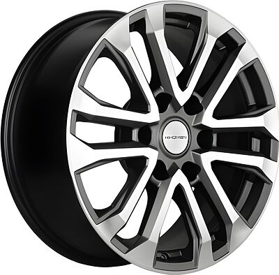 Khomen Wheels KHW1805 (Great Wall POER (new)) 7.5x18 6x139.7 ET 42 Dia 100.1 Gray-FP