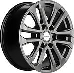 Khomen Wheels KHW1805 (JAC T6 Pickup) 7.5x18 6x139.7 ET 30 Dia 106.1 Gray Khomen Wheels KHW1805 (JAC T6 Pickup) 7.5x18 6x139.7 ET 30 Dia 106.1 Gray
