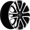 Khomen Wheels KHW1805 (L200) 7.5x18 6x139.7 ET 38 Dia 67.1 Black-FP
