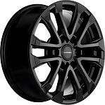 Khomen Wheels KHW1805 (LC Prado) 7.5x18 6x139.7 ET 25 Dia 106.1 Black