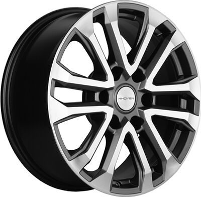 Khomen Wheels KHW1805 (Lexus GX) 7.5x18 6x139.7 ET 20 Dia 106.1 Gray