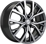 Khomen Wheels KHW1806 (Coolray) 7x18 5x114.3 ET 50 Dia 54.1 Gray-FP Khomen Wheels KHW1806 (Coolray) 7x18 5x114.3 ET 50 Dia 54.1 Gray-FP