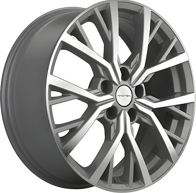 Khomen Wheels KHW1806 (CX-5/3) 7x18 5x114.3 ET 45 Dia 67.1 F-Silver-FP
