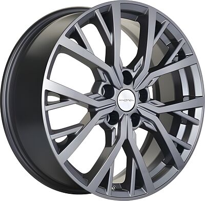 Khomen Wheels KHW1806 (Haval F7/F7x) 7x18 5x114.3 ET 40 Dia 64.1 Gray