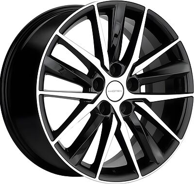 Khomen Wheels KHW1807 (Haval F7/F7x) 8x18 5x114.3 ET 40 Dia 64.1 Black-FP
