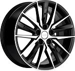 Khomen Wheels KHW1807 (Hyundai i40) 8x18 5x114.3 ET 46 Dia 67.1 Black-FP