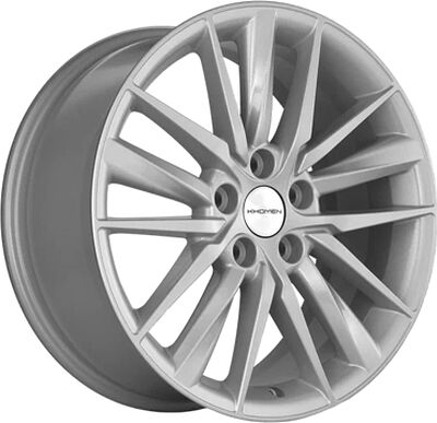 Khomen Wheels KHW1807 (Tugella/Jaguar XF/F-Pace) 8x18 5x108 ET 46 Dia 63.4 F-Silver