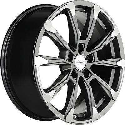 Khomen Wheels KHW1808 (Jolion) 7.5x18 5x114.3 ET 37 Dia 66.5 Gray-FP