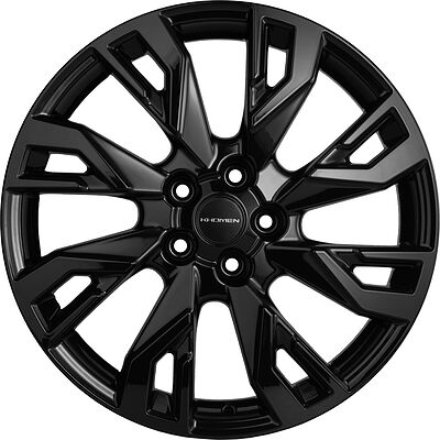 Khomen Wheels KHW1809 7x18 5x114.3 ET 40 Dia 66.5 BLACK