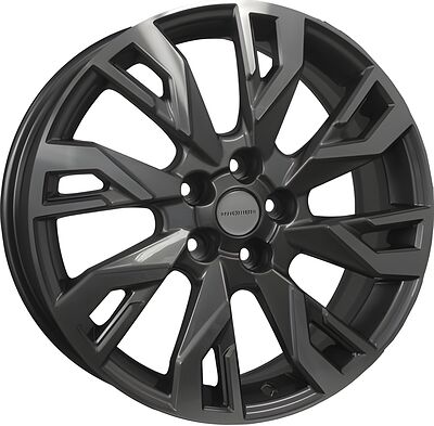 Khomen Wheels KHW1809 (Dargo/Jolion) 7x18 5x114.3 ET 37 Dia 66.5 Gray-FP