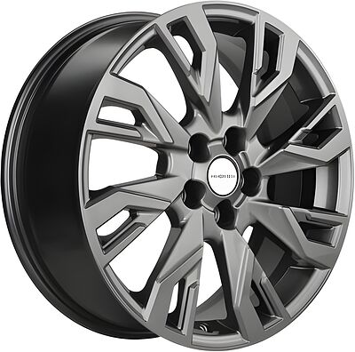 Khomen Wheels KHW1809 (Geely Coolray) 7x18 5x114.3 ET 53 Dia 54.1 Gray