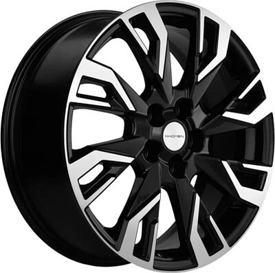 Khomen Wheels KHW1809 (Koleos) 7x18 5x114.3 ET 35 Dia 66.1 Black-FP