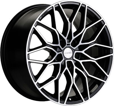 Khomen Wheels KHW1813 (Exeed RX) 7x18 5x108 ET 41 Dia 65.1 Black-FP