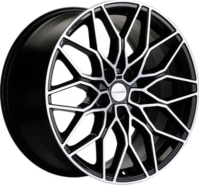 Khomen Wheels KHW1813 (Haval Dargo) 7x18 5x114.3 ET 40 Dia 66.5 Black-FP