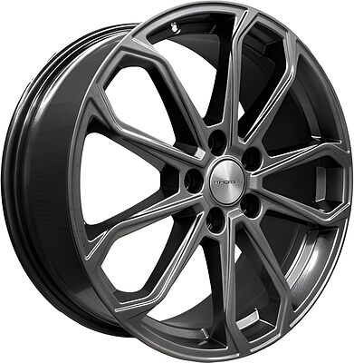Khomen Wheels KHW1816 (Kodiaq/Tiguan/Audi Q3) 7x18 5x112 ET 43 Dia 57.1 Gray
