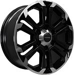 Khomen Wheels KHW1817 (Great Wall POER) 7.5x18 6x139.7 ET 42 Dia 100.1 Black-FP