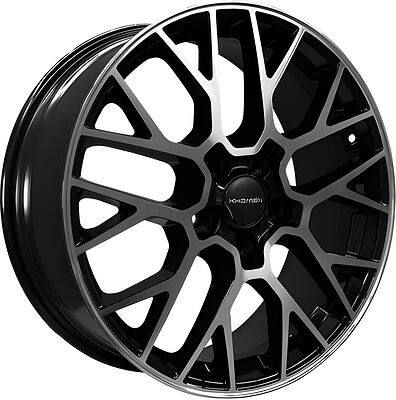 Khomen Wheels KHW1818 (Karoq) 7x18 5x112 ET 45 Dia 57.1 Black-FP