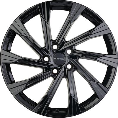 Khomen Wheels KHW1901 7.5x19 5x114.3 ET 35 Dia 60.1 BLACK