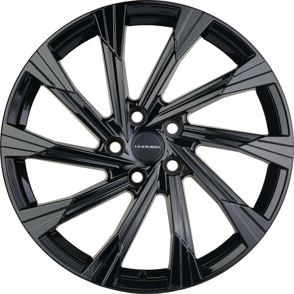 Khomen Wheels KHW1901 7.5x19 5x114.3 ET 45 Dia 60.1 BLACK
