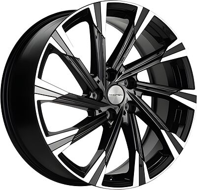Khomen Wheels KHW1901 (Changan Uni-k) 7.5x19 5x114.3 ET 35 Dia 60.1 Black-FP