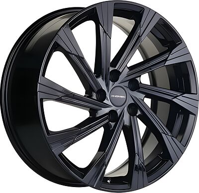 Khomen Wheels KHW1901 (Geely Atlas/Atlas Pro) 7.5x19 5x114.3 ET 45 Dia 60.1 Black
