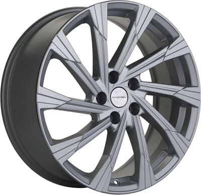 Khomen Wheels KHW1901 (Geely Atlas/Atlas Pro) 7.5x19 5x114.3 ET 45 Dia 60.1 Brilliant Silver