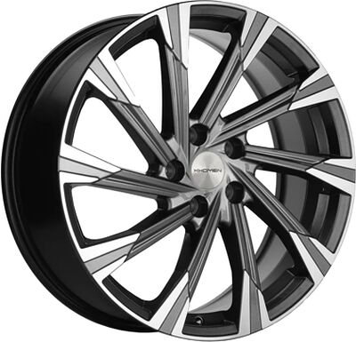 Khomen Wheels KHW1901 (Geely Atlas/Atlas Pro) 7.5x19 5x114.3 ET 45 Dia 60.1 Gray-FP