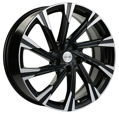 Khomen Wheels KHW1901 (Haval F7/F7x) 7.5x19 5x114.3 ET 40 Dia 64.1 BLK