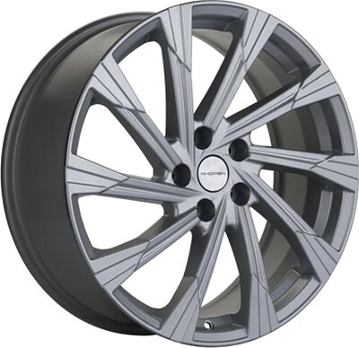 Khomen Wheels KHW1901 (Soul/Seltos/Sonata) 7.5x19 5x114.3 ET 50 Dia 67.1 Brilliant Silver