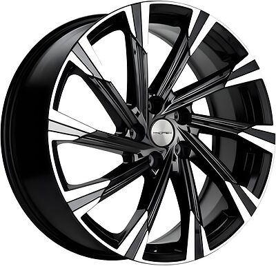 Khomen Wheels KHW1901 (Tucson) 7.5x19 5x114.3 ET 48 Dia 67.1 Black-FP