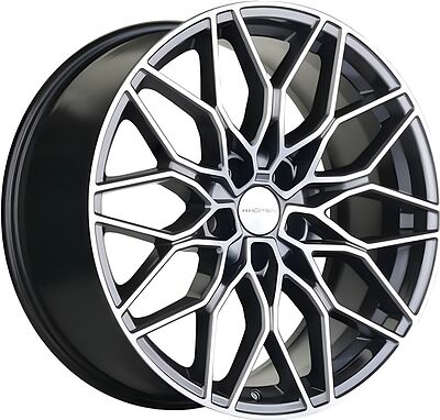 Khomen Wheels KHW1902 (3/4/5/6 Rear) 9.5x19 5x112 ET 40 Dia 66.6 Gray-FP