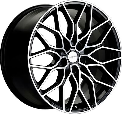 Khomen Wheels KHW1902 (K5/Optima) 8.5x19 5x114.3 ET 45 Dia 67.1 Black-FP