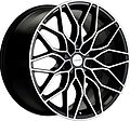 Khomen Wheels KHW1902 (RX/NX) 8.5x19 5x114.3 ET 30 Dia 60.1 Black-FP