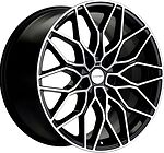 Khomen Wheels KHW1902 (RX/NX) 8.5x19 5x114.3 ET 30 Dia 60.1 Black-FP