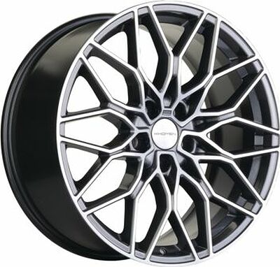Khomen Wheels KHW1902 (Toureg) 8.5x19 5x112 ET 28 Dia 66.6 Gray-FP