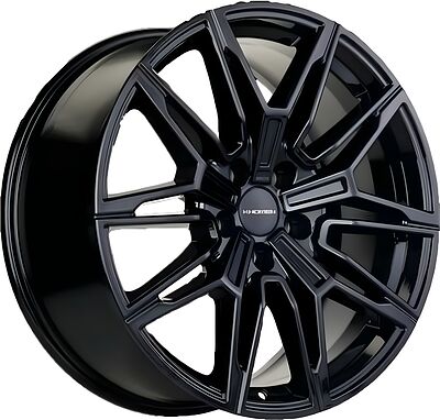 Khomen Wheels KHW1904 (3/4/5/6 series) 9.5x19 5x112 ET 40 Dia 66.6 Black