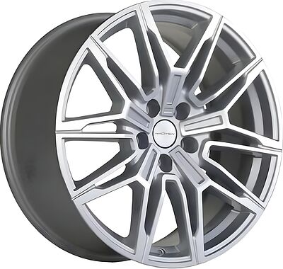 Khomen Wheels KHW1904 (3/4/5/6 series) 8.5x19 5x112 ET 30 Dia 66.6 Brilliant Silver-FP