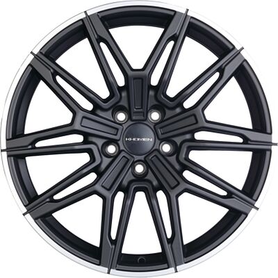 Khomen Wheels KHW1904 (3/4/5/6 series OLD) 8.5x19 5x120 ET 30 Dia 72.6 Black matt MR