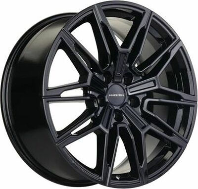 Khomen Wheels KHW1904 (Camry) 8.5x19 5x114.3 ET 45 Dia 60.1 Black-FP