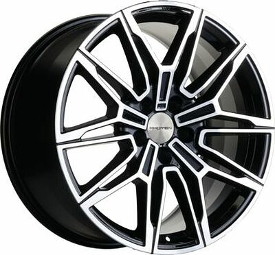 Khomen Wheels KHW1904 (RX/NX) 8.5x19 5x114.3 ET 30 Dia 60.1 Black-FP