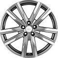 Khomen Wheels KHW1905 7.5x19 5x108 ET 36 Dia 65.1 GRAY-FP